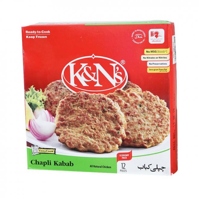 K&N'S Chapli Kabab 12 Pcs
