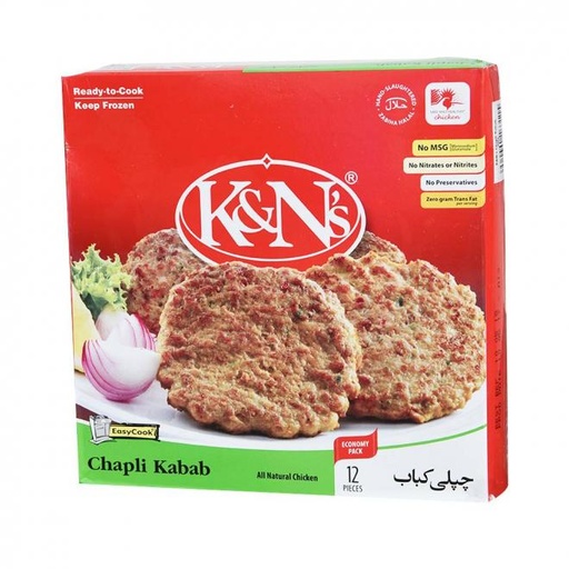 K&N'S Chapli Kabab 12 Pcs
